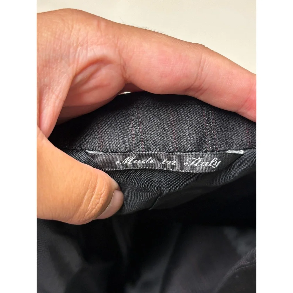 Canali Proposta Boyds Philadelphia Mens Blazer Super 120s Wool Black 40L Italy